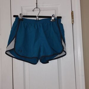 Under Armour  lined running  athletic shorts  Sz M